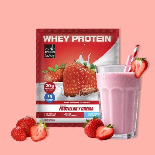 Whey Protein en Sobres de Protein Factory